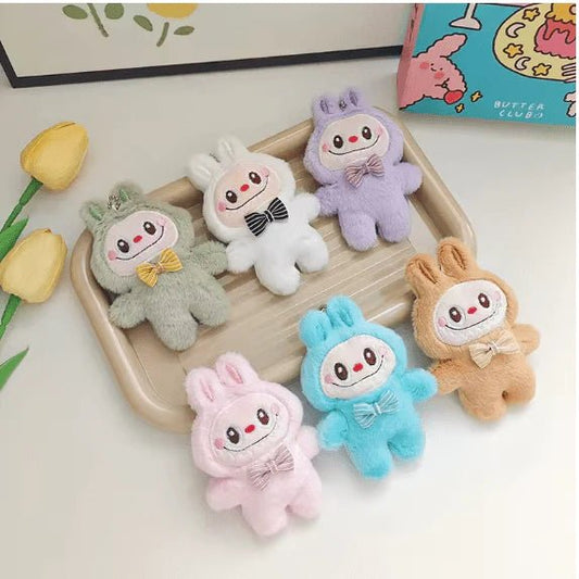 Labubu - Wireless Earbuds with Plush Keychain Set - Echo Bloom