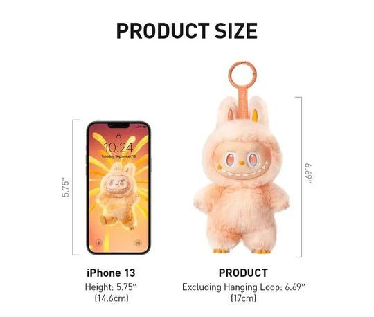 Labubu with Keychain - Echo Bloom