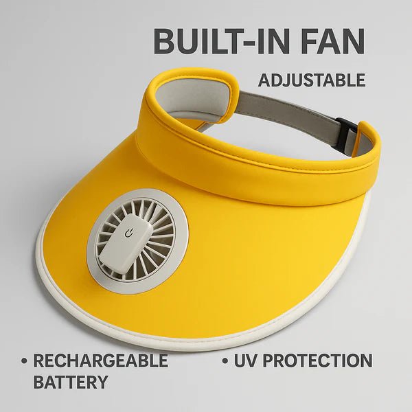Mini Sun Fan Hat - Echo Bloom