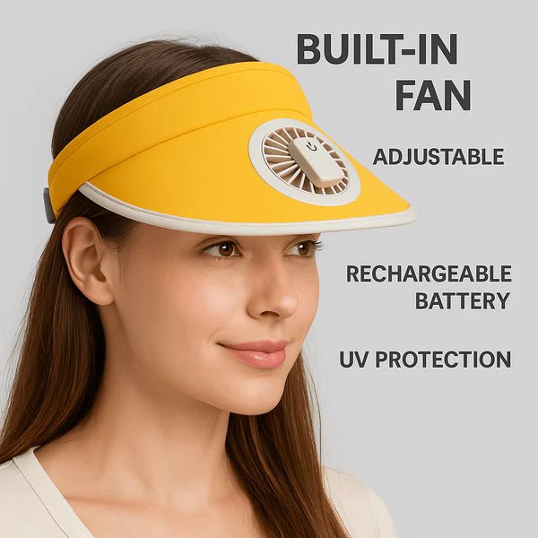 Mini Sun Fan Hat - Echo Bloom