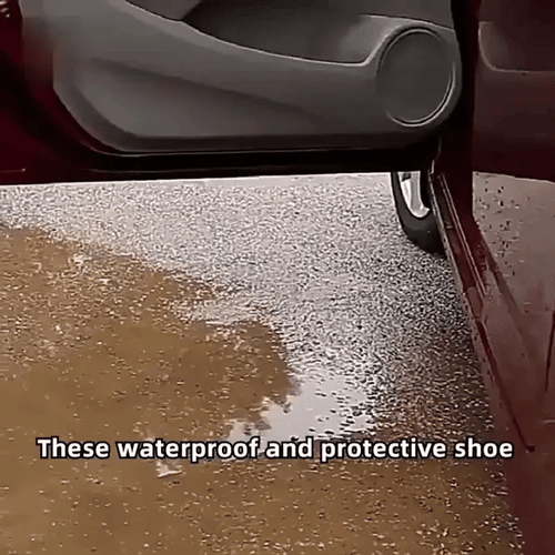 Waterproof Silicone Shoe Cover - Echo Bloom