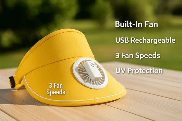 Mini Sun Fan Hat - Echo Bloom