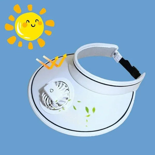 Mini Sun Fan Hat - Echo Bloom