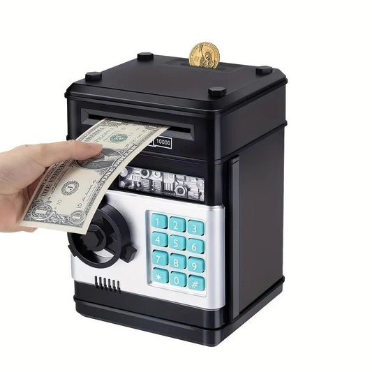 Number Bank Coin & Bill Safe - Echo Bloom